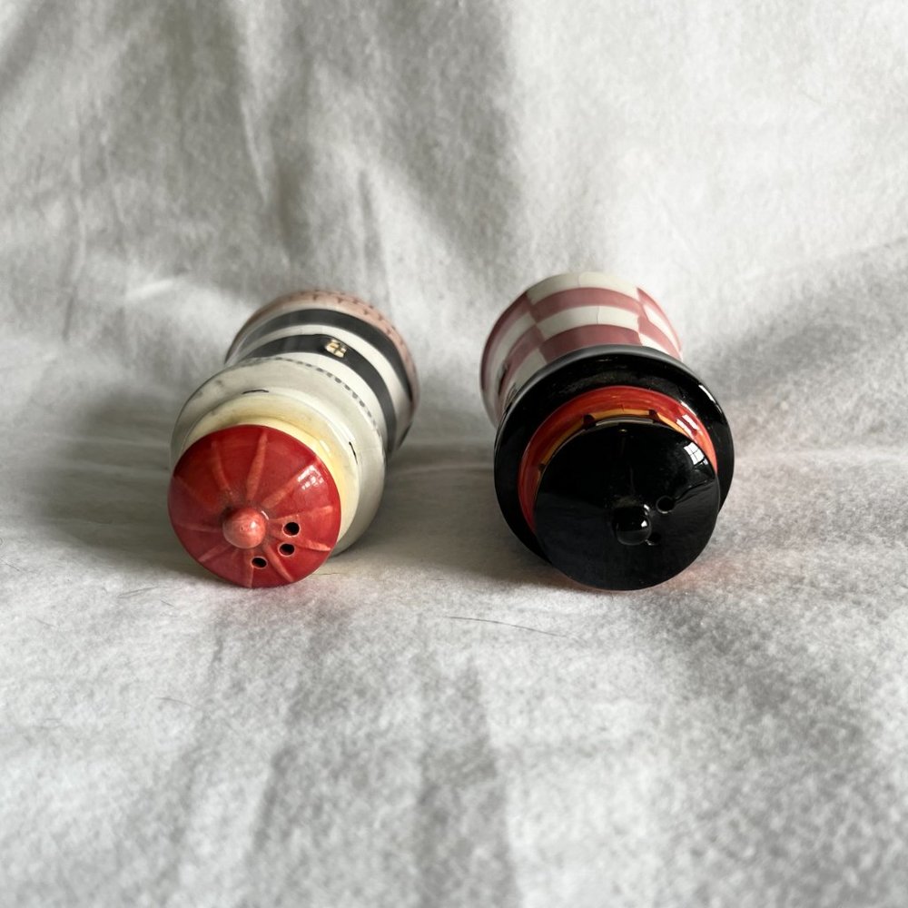 Lighthouse Salt and Pepper Shakers 4 ½” - Picture 4 of 5